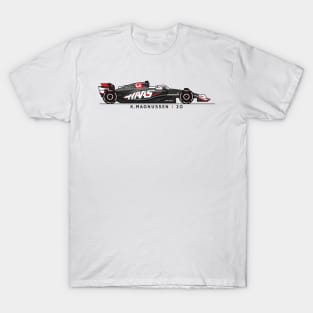 F1  Racing Kevin Magnussen Haas Fan shirt T-Shirt